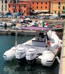 Selva 800D — semi-rigide 2 moteurs